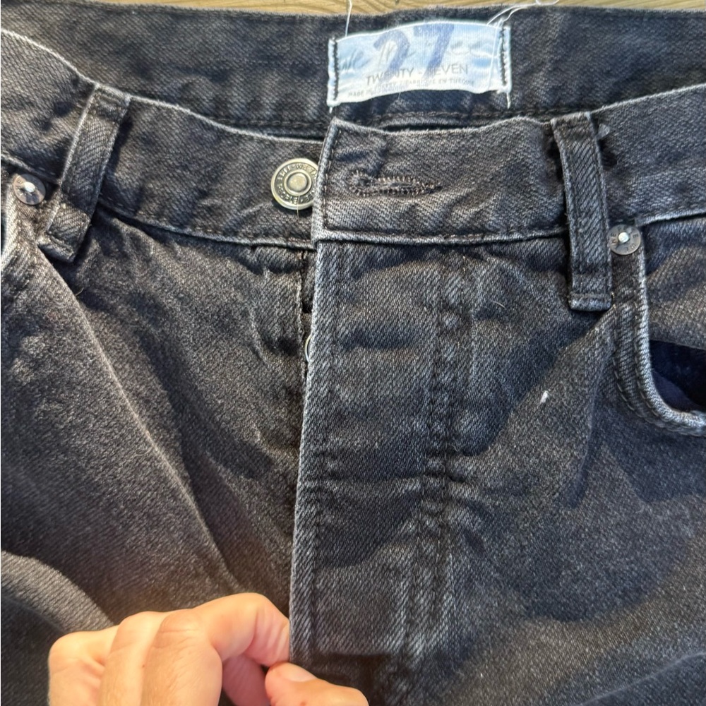 We The Free Dark Gray Boyfriend Jeans